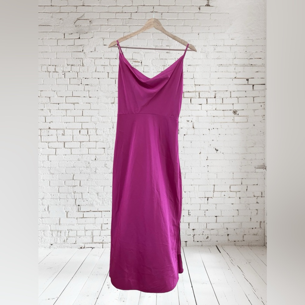 Anthropologie Adelyn Rae Faith Slip Dress in Pink Size Medium - Picture 5 of 7